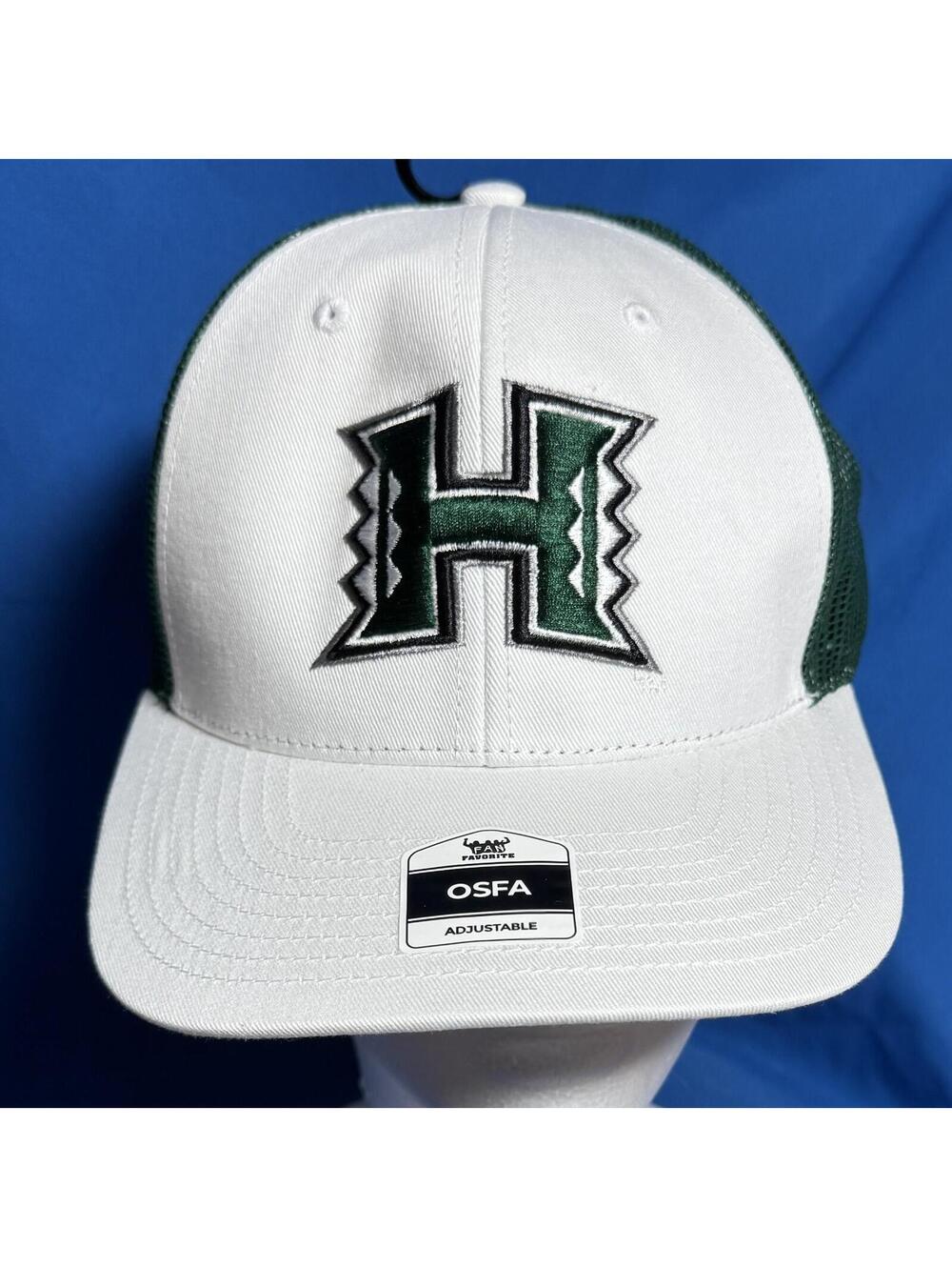 University of Hawaii Rainbow Warriors Trucker Hat Snapback Cap Fan Favorite  NEW